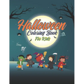 Halloween Coloring Book For Kids: Glossy cover, 8.5 x 11 inches