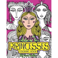 Pretty Princesses Coloring Book: 24 Unique and detailed illustrations of girl faces for you to color. Relax and enjoy coloring!