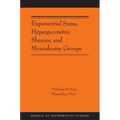 Exponential Sums, Hypergeometric Sheaves, and Monodromy Groups