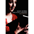 Music, words and voice: A reader