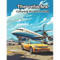 The Vehicles: Coloring book for kids