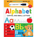 My Big Wipe and Clean Book of Alphabet for Kids: Capital and Small Letters
