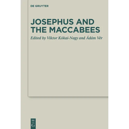 Josephus and the Maccabees