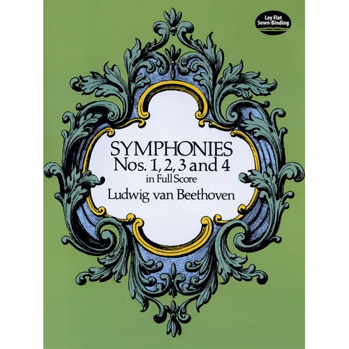 Symphonies Nos. 1, 2, 3 and 4 in Full Score