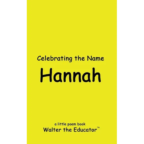 Celebrating the Name Hannah