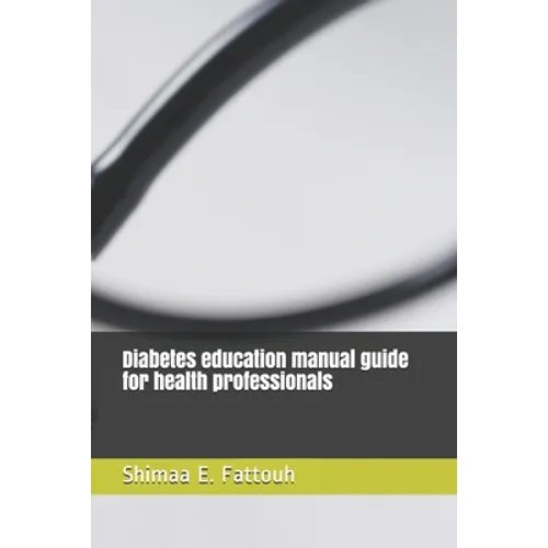 Diabetes education manual guide for health professionals