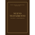 Nvi, Nuevo Testamento de Bolsillo, Con Salmos Y Proverbios, Revisión 2022, Leatherflex, Café