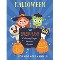 Halloween Coloring and Activity Book for Kids Ages 4 and Up: A cute "non-candy" treat for children