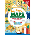 All about Maps Amazing Activity Book: Fun Facts, Mazes, Games, and Brain Teasers