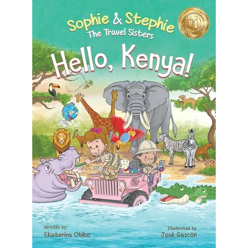 Hello, Kenya!: Children's Picture Book Safari Animal Adventure for Kids Ages 4-8