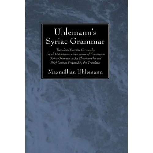 Uhlemann's Syriac Grammar
