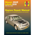 Nissan 350z & Infiniti G35 2003 Thru 2008 Haynes Repair Manual