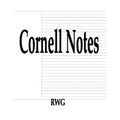 Cornell Notes: 200 Pages 8.5" X 11"