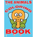 The animals coloring book: amazing animals coloring book