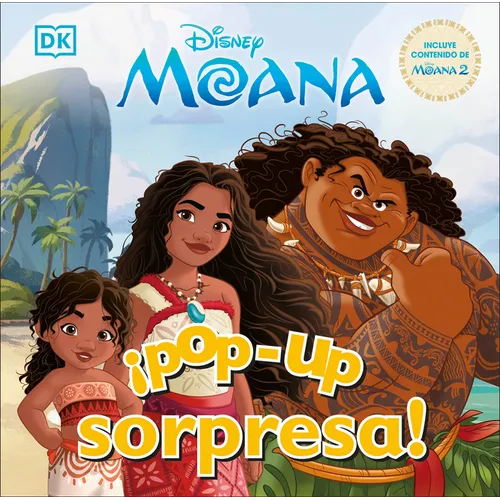 ¡Pop-Up Sorpresa! Disney Moana (Pop-Up Peekaboo! Disney Moana)