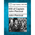 Will of Captain John Percival