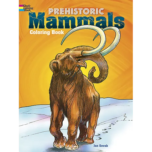 Prehistoric Mammals Coloring Book