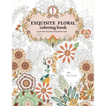 Exquisite Floral Coloring Book: An anti-stress and graceful coloring book for adult (vol.1)