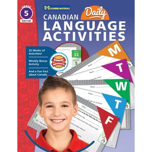 Canadian Grade 5 Daily Language Activities