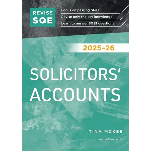 Revise SQE Solicitors' Accounts 2025-26