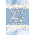 Bridal Shower Do You Know the Bride?: Bridal Shower Card Games for Guests, Convenient Pack, Fun to Play