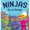 Ninjas Go to Europe: An Adventurous Rhyming Story About Easing Worries, Bonus: Geography Lesson