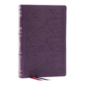 RSV Personal Size Bible with Cross References, Purple Leathersoft, (Sovereign Collection)
