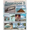Seascapes 2: 48-Page Coloring Book in Greyscale for Adults. This theme book is about sea landscapes. If you like to color water and