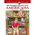 Creative Haven the Saturday Evening Post Americana Coloring Book