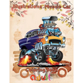Illustrations Muscle Car Coloring Book adult: 8.5''x11''/ Muscle Car Coloring Book