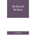 Bible Mystery And Bible Meaning