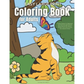 Easy Large Print Coloring Book for Adults: Simple Designs for Beginners and Teens through Seniors featuring Animals, Nature, Flowers, Farm and Country