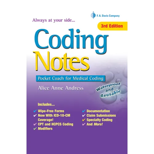 Coding Notes: Pocket Coach for Medical Coding