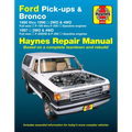 Ford Pick-Ups F-100, F-150 & Bronco (80-96) & F-250 HD & F-350 (97) Haynes Repair Manual: 1980 Thru 1996 2wd & 4WD Full-Size F-100 Thru F-350 Gasoline