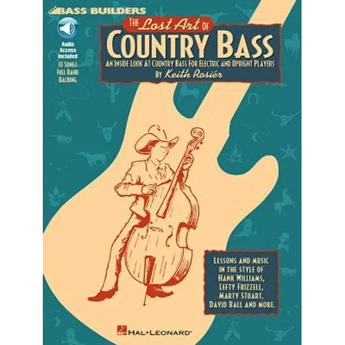 The Lost Art of Country Bass Book/Online Audio