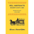Will Abstracts, Belmont County, Ohio, Volumes A, B, and C (1810-1827)