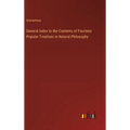 General Index to the Contents of Fourteen Popular Treatises in Natural Philosophy