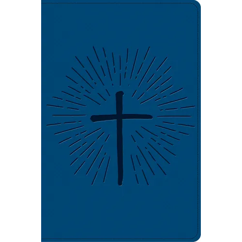 KJV One Big Story Bible, Royal Blue Leathertouch: Connecting Christ Throughout God's Story