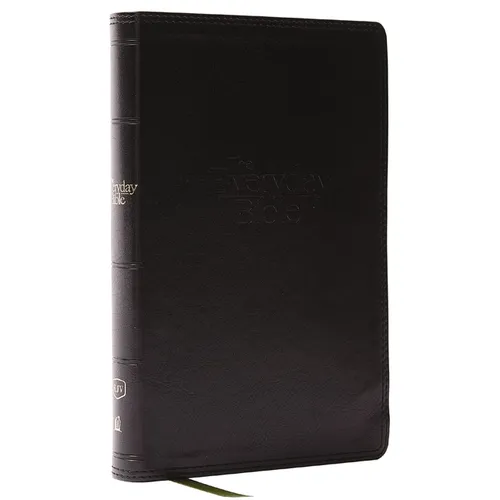 Kjv, the Everyday Bible, Black Leathersoft, Red Letter, Comfort Print: 365 Daily Readings Through the Whole Bible