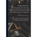 Descriptive Catalogue of U.S. Wind Engine & Pump Co. Batavia, Illinois: Manufacturers of Halladay's Standard Wind Mills, Double and Single Acting Pump