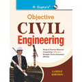 Objective Civil Engineering (with Study Material)