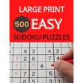 Large Print 500 Easy Sudoku Puzzles: Sudoku Puzzle Books For Kids And Adults