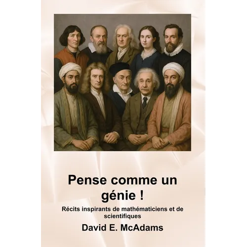 Pense comme un génie !: Récits inspirants de mathématiciens et de scientifiques