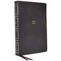 KJV Holy Bible: Paragraph-Style Large Print Thinline with 43,000 Cross References, Black Genuine Leather, Red Letter, Comfort Print (Thumb Indexed): K