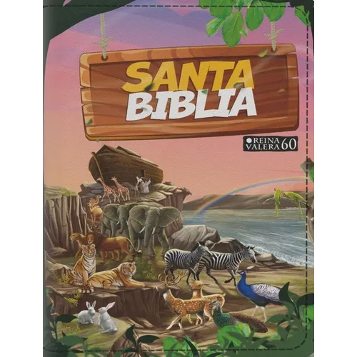 Biblia Rvr 1960 Compacta Para Niños Vinilo Con Cierre (Bible Rvr 1960 Compact Size Boys Vinyl with Zipper (Spanish Edition)