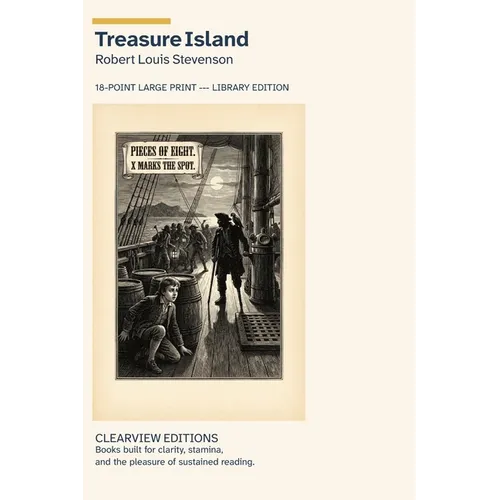 Treasure Island: A Clearview Large Print Edition