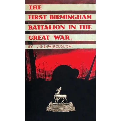 The First Birmingham Battalion in the Great War 1914-1919: Being a History of the 14th (Service) Battalion of the Royal Warwickshire Regiment