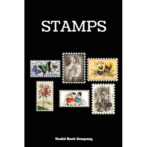 Stamps: Stamp book for stamp collectors, 6 x 9,