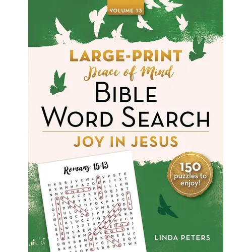 Peace of Mind Bible Word Search: Joy in Jesus