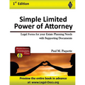 Simple Power of Attorney: Fillable Legal Forms for your Estate Planning Needs with Supporting Documents